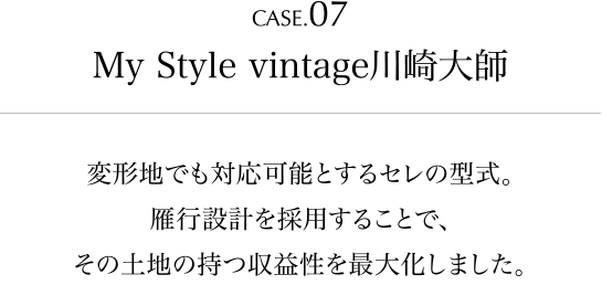 My Style vintage川崎大師